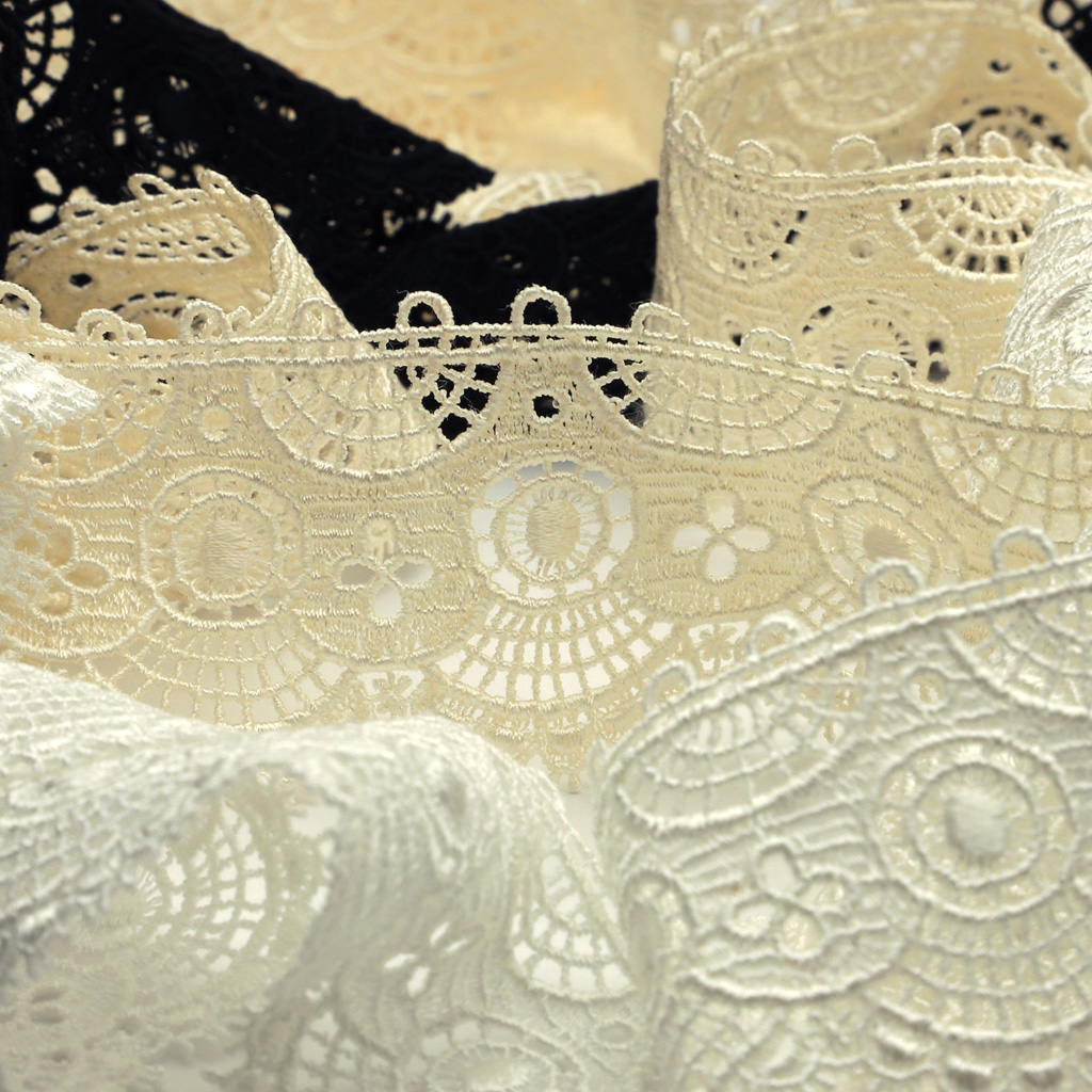 SHINDO (S.I.C.) Embroidered Chemical Lace (SIC-7522)